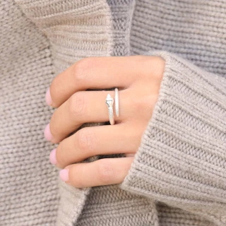 Bague "Carme" Argent 925 / 1000