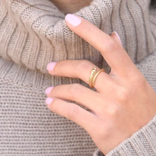 Bague "Cassiopeia" Argent 925 / 1000 d...