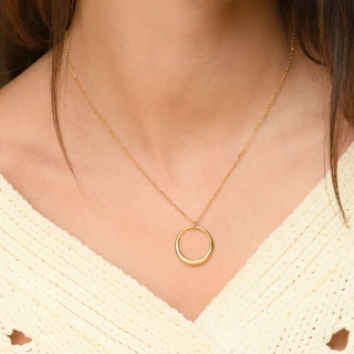 Collier "Leda" Argent 925 / 1000 doré