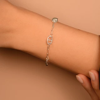 Bracelet "Phobos" Argent 925 / 1000
