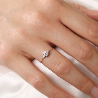 Bague "Âme" Or blanc