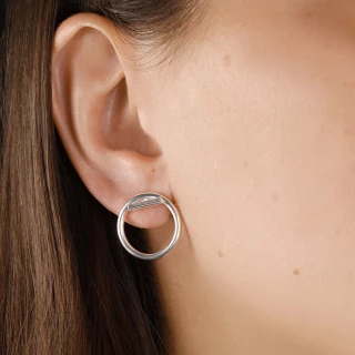 Boucles d'oreilles "Orionae" Argent 92...