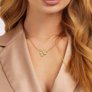 Collier Guess "Amazing Blossom" Acier...