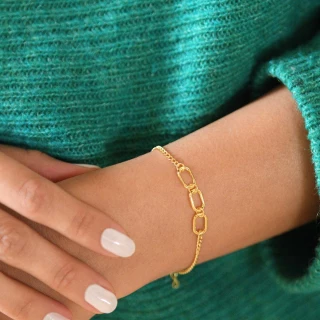 Bracelet "Proteus" Argent 925 / 1000 d...
