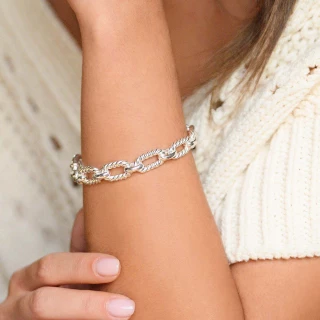 Bracelet "Theia" Argent 925 / 1000