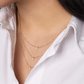 Collier "Rivage" Or jaune