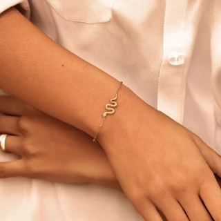 Bracelet "sara" acier inoxydable