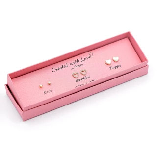 Set Boucles d'oreilles "Love"