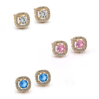 Set Boucles d'oreilles "Forever" - Dor...