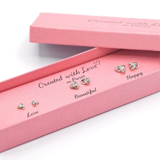 Set Boucles d'oreilles "Noeud"