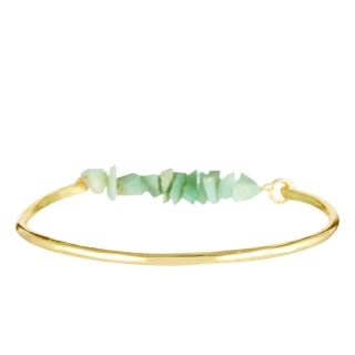 Bracelet "Célestera" Chrysophase Laito...