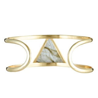 Bracelet "Zénétis" Labradorite Laiton...