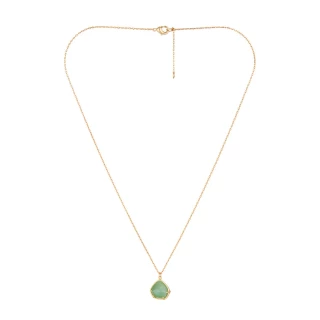Collier "Paradisia" Aventurine verte L...