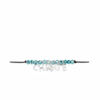 "CHIANTE" Bracelet cordon et lettering...