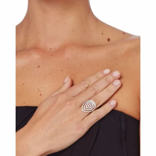 Bague "Coeur de Pique" Argent 925