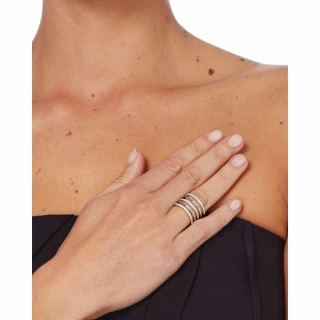 Bague "Quintet" Argent 925
