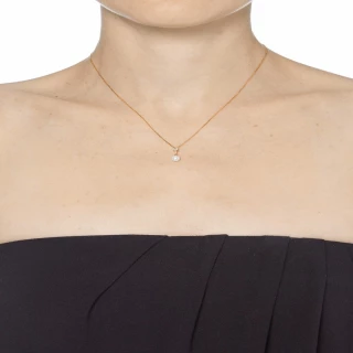 Pendentif Or Jaune, perle et oxydes de...
