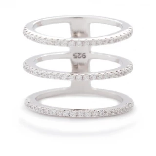 Bague "Trio Divin" Argent 925