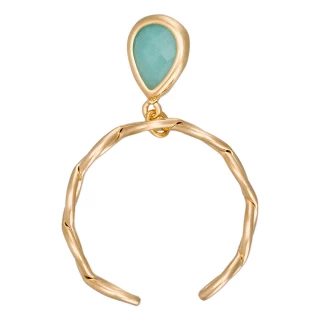 Bague Ajustable "Fusionelle" Amazonite...