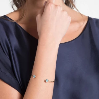 Bracelet "Vestalis" Amazonite verte La...