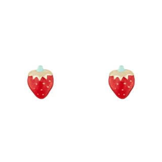 Boucles d'oreilles "Petite Fraise" Or...