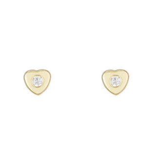 Boucles d'oreilles enfant "Coeur Vérit...