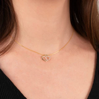 Pendentif "Sixtine" Or jaune et Diaman...