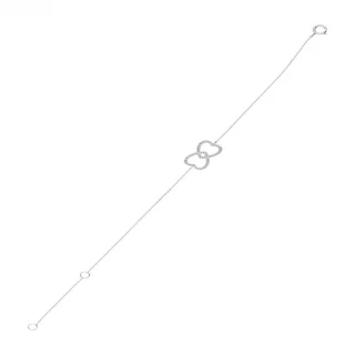 Bracelet Or Blanc et Diamant