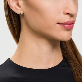 Boucles d'oreilles "Ronde" Or bicolore