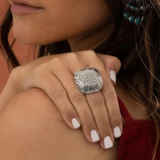 Bague "Mora" Argent Massif 925/1000