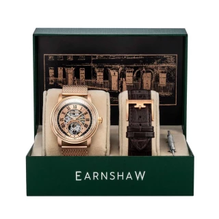 Coffret montre homme Earnshaw DOWNING...