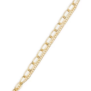 Bracelet double rang ajustable Danaé