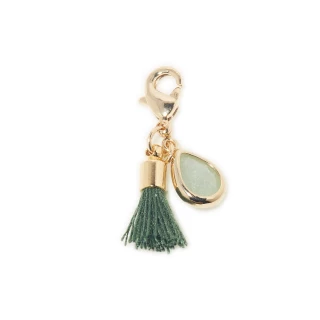 Double Charm's Anemone Green Aventurin...