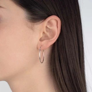 Boucles d'oreilles "Vibration" Or blan...