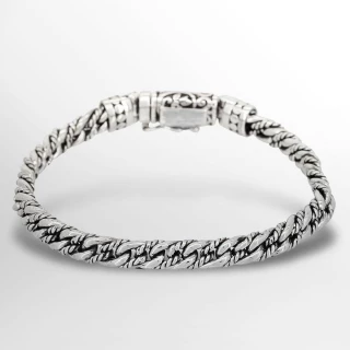 Bracelet Homme Argent massif 925 - HRM...