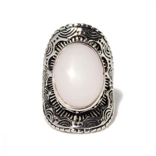 Bague SARALA Ellipse en argent sterling 925 