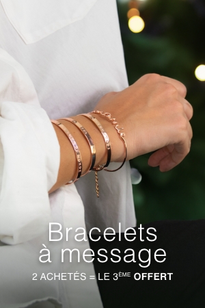 BRACELETS À MESSAGE 2=3